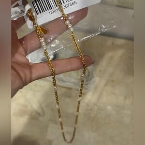 1928 Gold and Pearl Women's Necklace